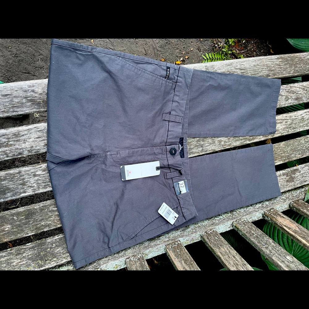 Ripcurl Tailored Fit Pants 32” Waist | Gray | NWT